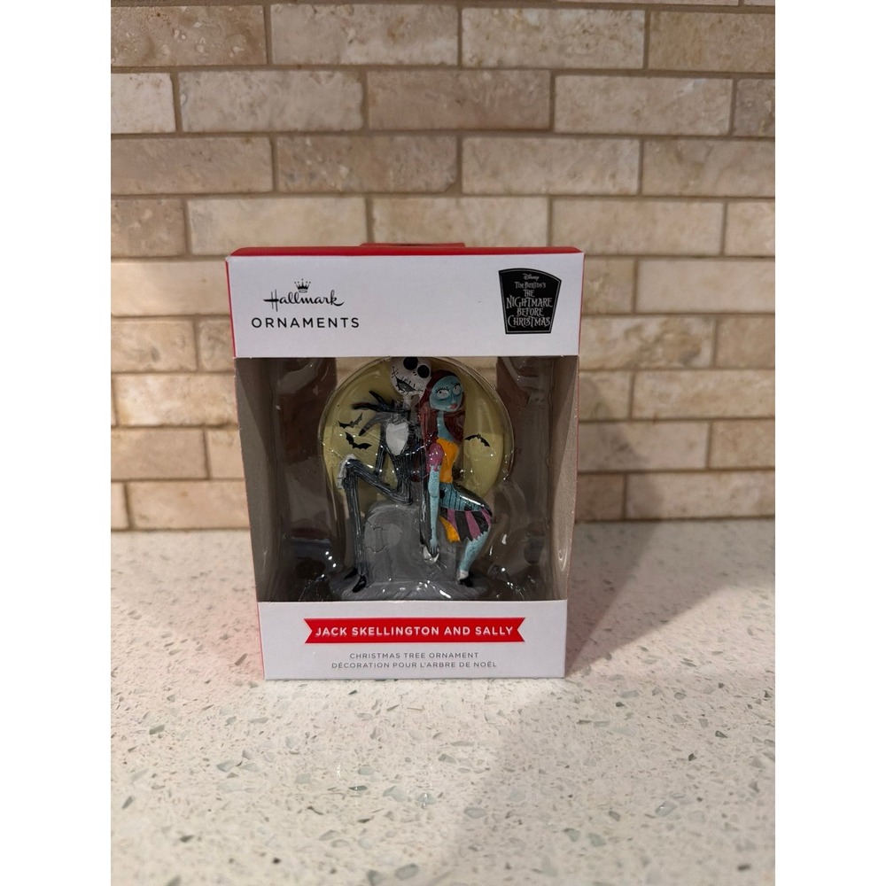 Hallmark Nightmare Before Christmas Jack Sally Ornament